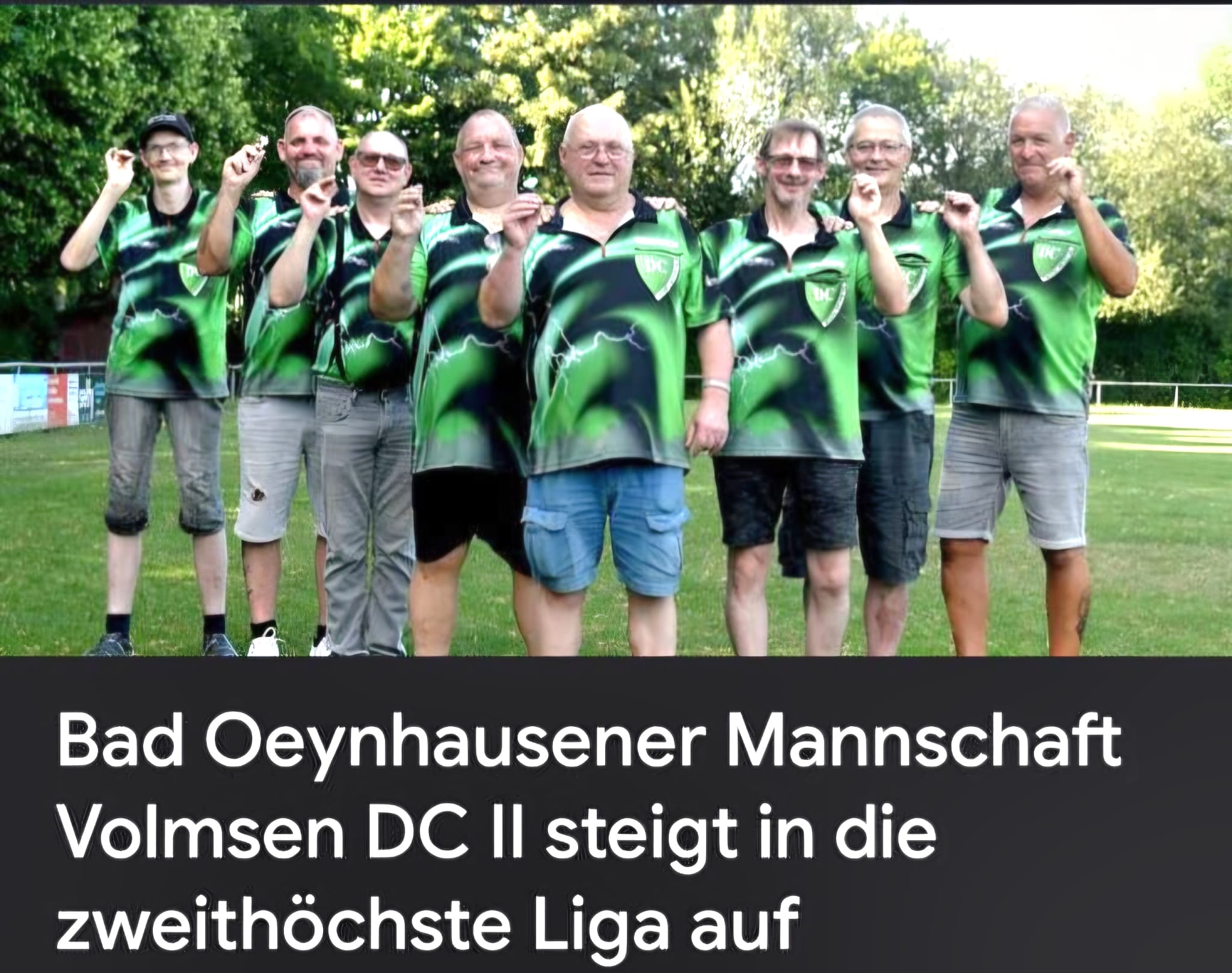 Volmsen DC II wird Meister